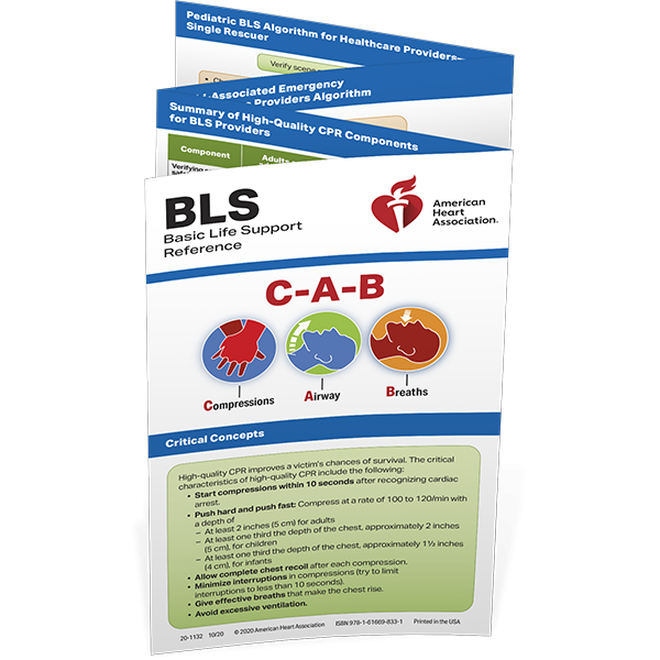 BLS Reference Card