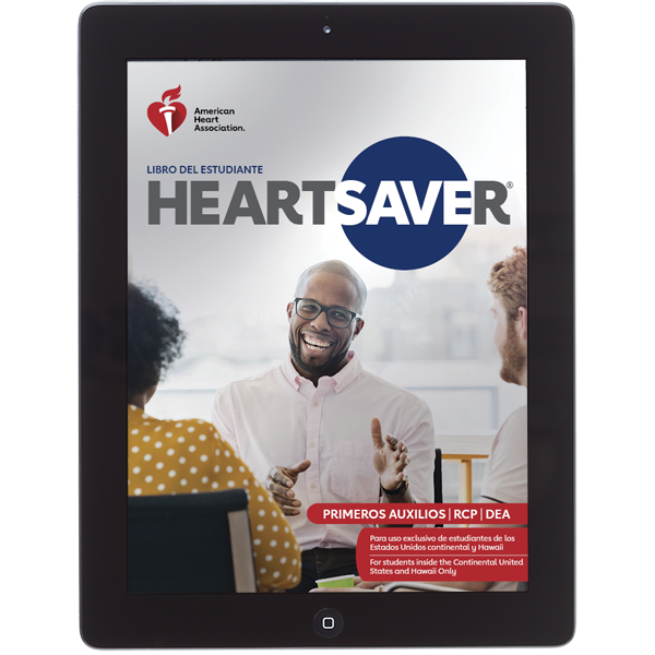 Heartsaver® First Aid CPR AED Student eBook (Spanish)
