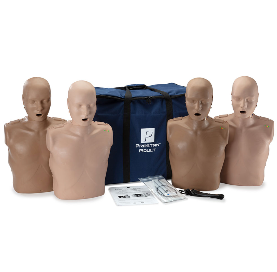 PRESTAN Professional Adult Manikin 4-Pack