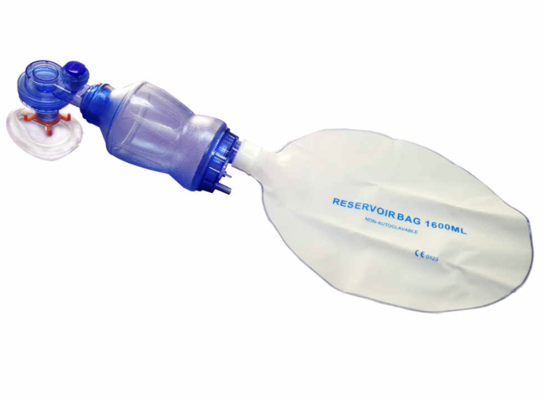 WNL Practi-MASK Bag Valve CPR Training Mask 4-Pack