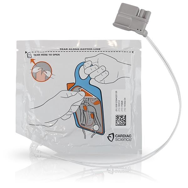 Cardiac Science Powerheart AED G5 Pad Electrodes (Adult)