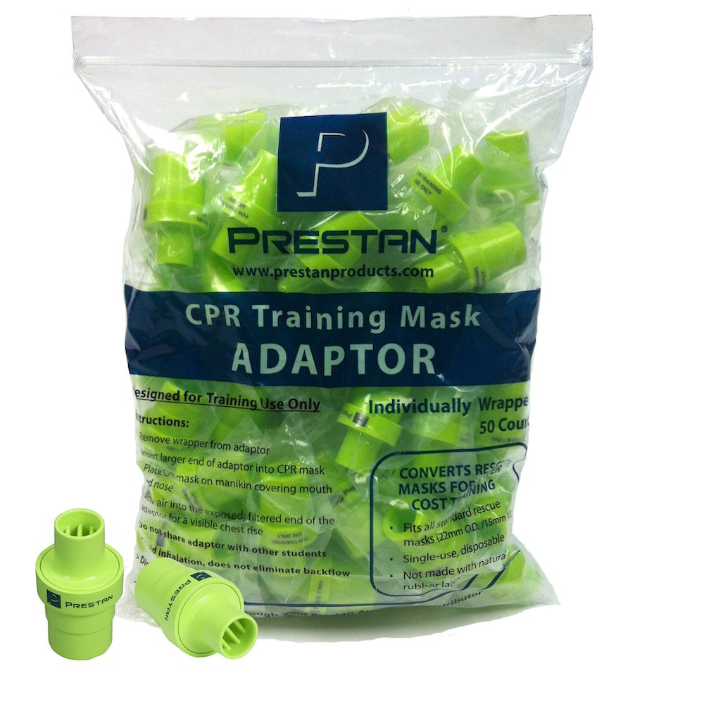 PRESTAN CPR Training Valve Adaptors (50-Pack)