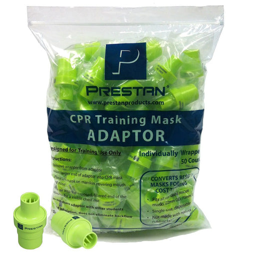 PRESTAN CPR Training Valve Adaptors (50-Pack)
