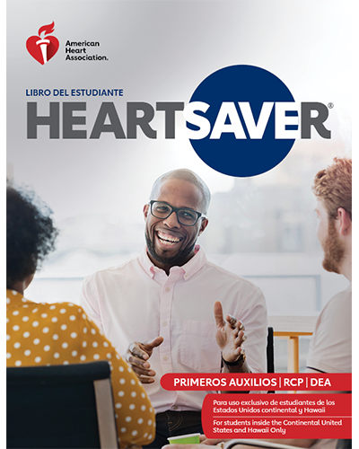 Heartsaver® First Aid CPR AED Student Workbook (Spanish)