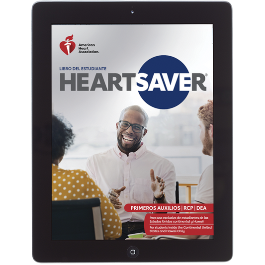 Heartsaver® First Aid CPR AED Student eBook (Spanish)