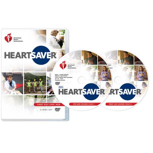 Heartsaver® First Aid CPR AED Course Videos (DVD)
