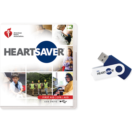 Heartsaver® First Aid CPR AED Course Videos (USB)