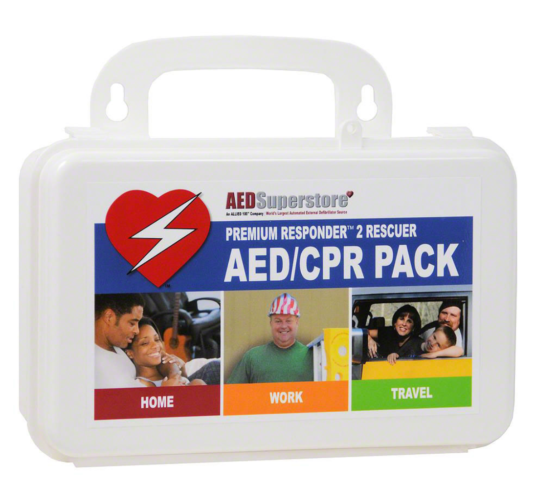 Premium CPR/AED Emergency Response Kit w/ Hard Case