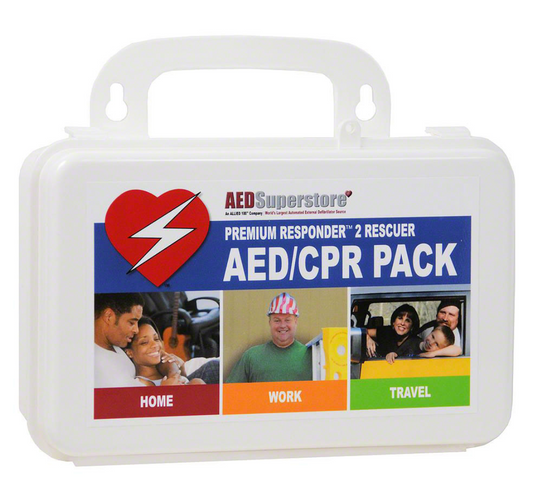Premium CPR/AED Emergency Response Kit w/ Hard Case