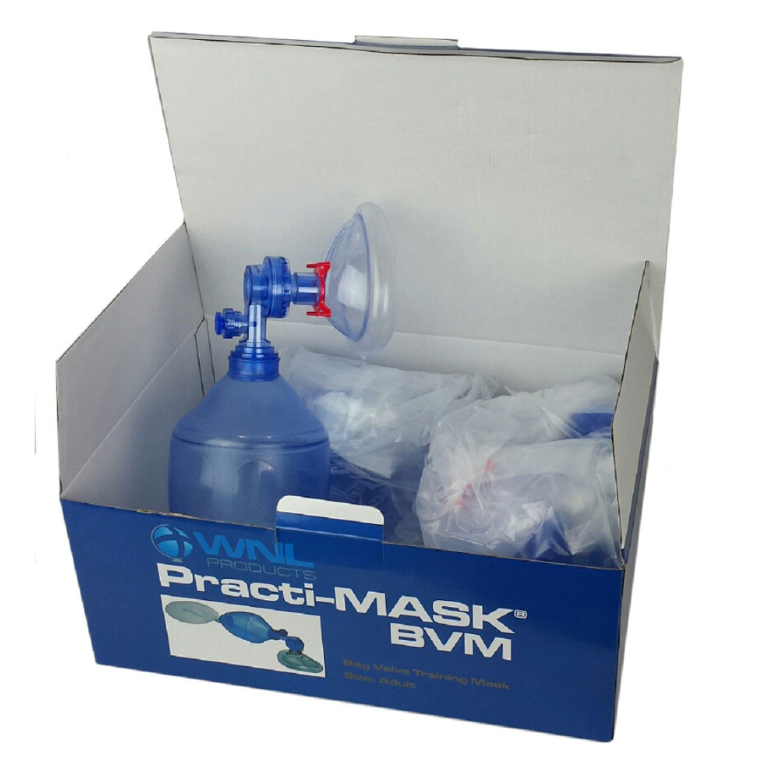WNL Practi-MASK Bag Valve CPR Training Mask