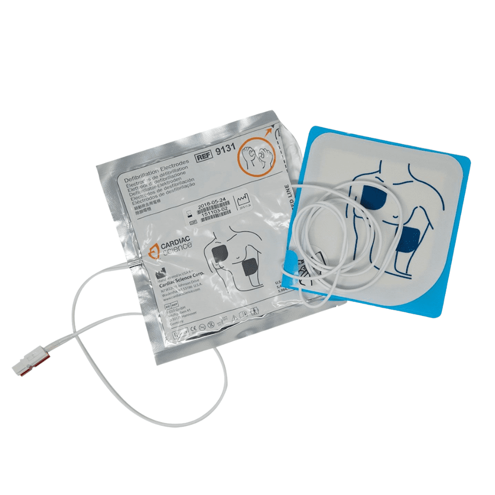 Cardiac Science Powerheart AED G3 Pad Electrodes (Adult)