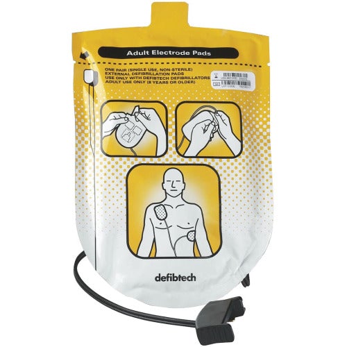 Defibtech Lifeline AED Pads (Adult)