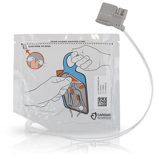 Cardiac Science Powerheart AED G5 Pad Electrodes (Adult)