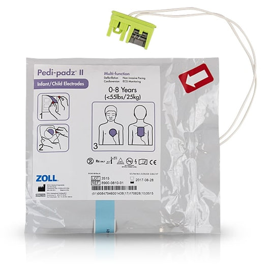 ZOLL Pedi-Padz II Pediatric Electrodes
